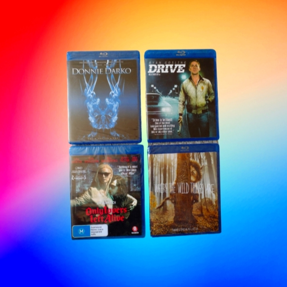 4 pack blue Ray DVD